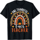 Thankful FACS Teacher Family and Consumer Science Teacher T-Shirt - T-Shirt | Black