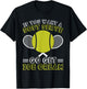 If You Want A Soft Serve Go Get Ice Cream Funny Tennis T-Shirt - T-Shirt | Black