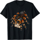 Red Orange Knee Tarantula Spider Hugs T-Shirt - T-Shirt | Black
