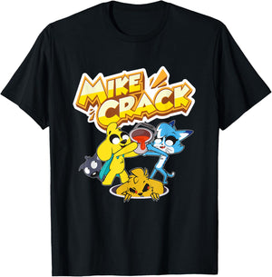 Mikecrack "El Youtuber más prro del mundo" T-Shirt - T-Shirt | Black