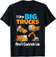 I Like Big Trucks And I Cannot Lie Kids Boys Girls Toddlers T-Shirt - T-Shirt | Black