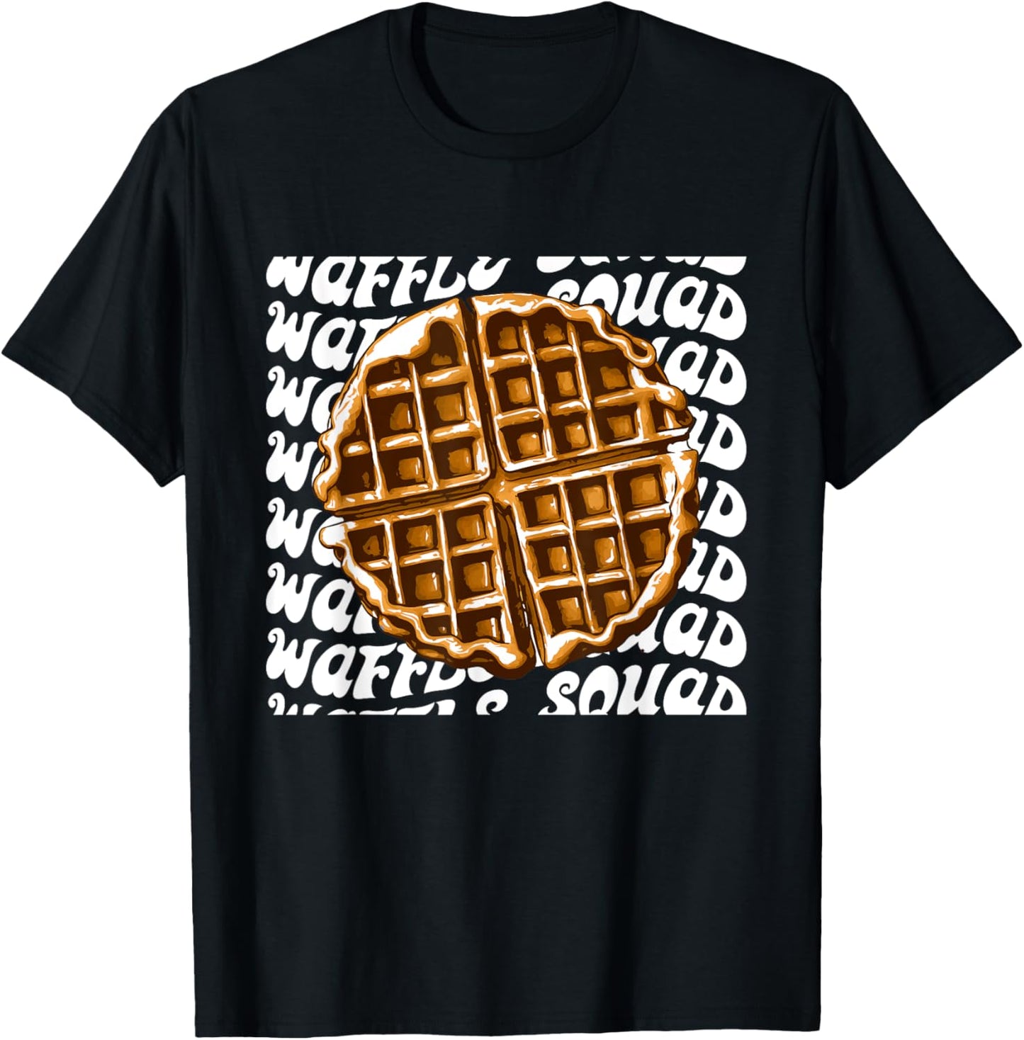 Waffle Squad Hobby Chef Waffle Gourmet T-Shirt - T-Shirt | Black