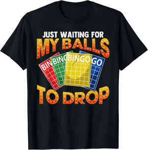Funny Bingo T-Shirt - T-Shirt | Black