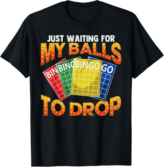 Funny Bingo T-Shirt - T-Shirt | Black