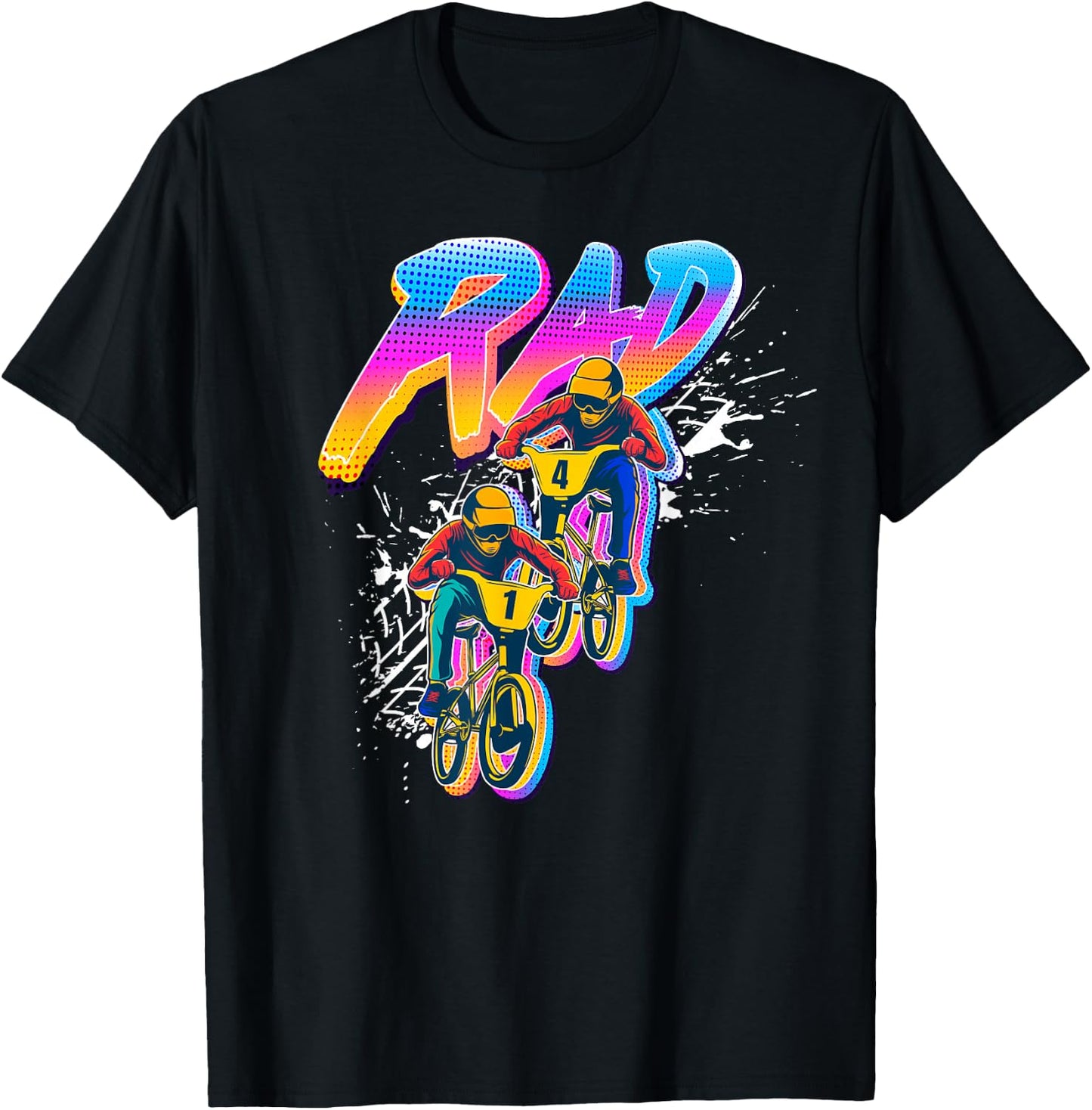 Rad BMX 80s T-Shirt - T-Shirt | Black