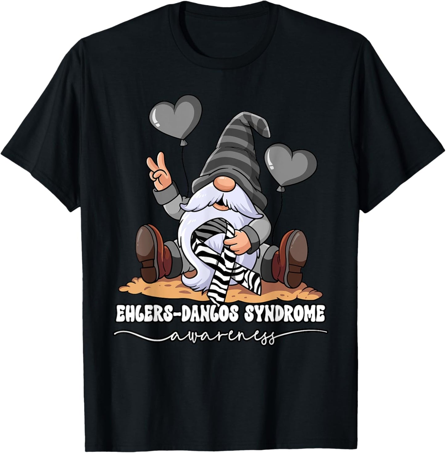 Ehlers-Danlos Syndrome Awareness T-Shirt - T-Shirt | Black