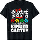 101 Days Kindergarten Cute Dog Lover Student Or Teacher Kids T-Shirt - T-Shirt | Black