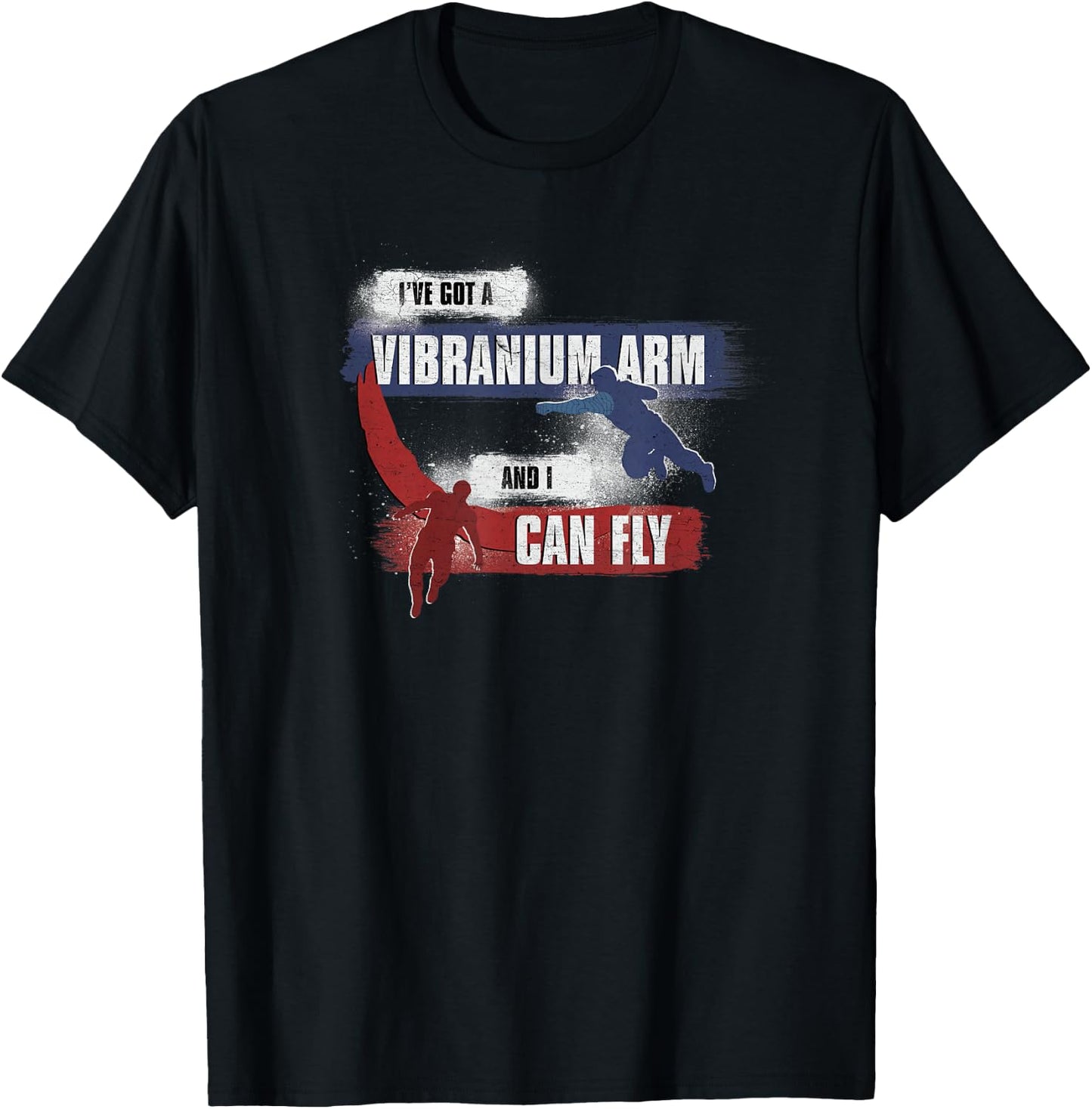 Marvel The Falcon and The Winter Soldier Sam and Bucky T-Shirt - T-Shirt | Black