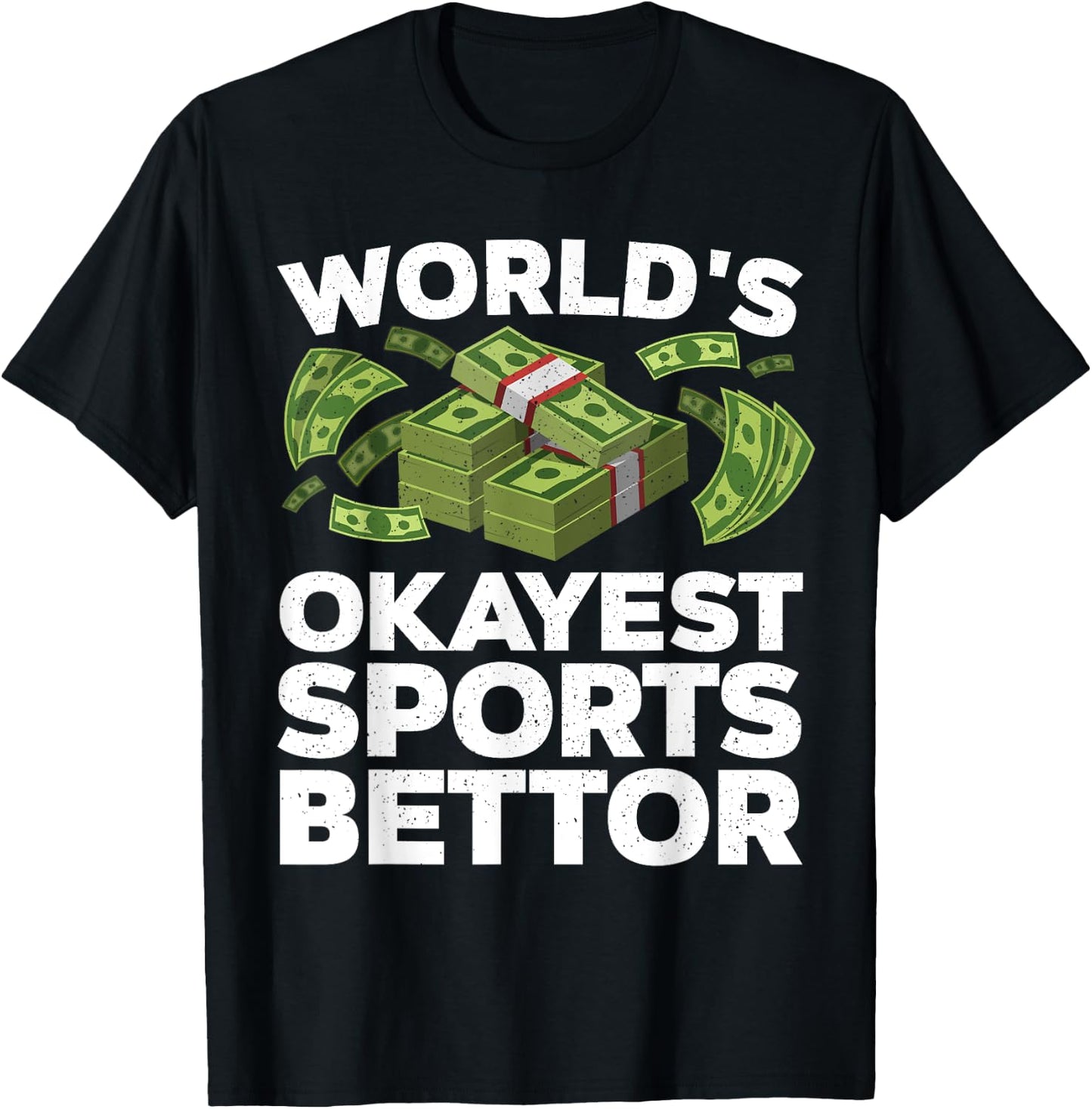 Funny Sports Betting Design Women Sports Gambler T-Shirt - T-Shirt | Black