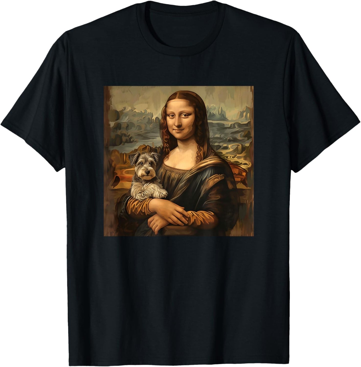 Miniature Schnauzer Shirt Mini Schnauzers T-Shirt - T-Shirt | Black