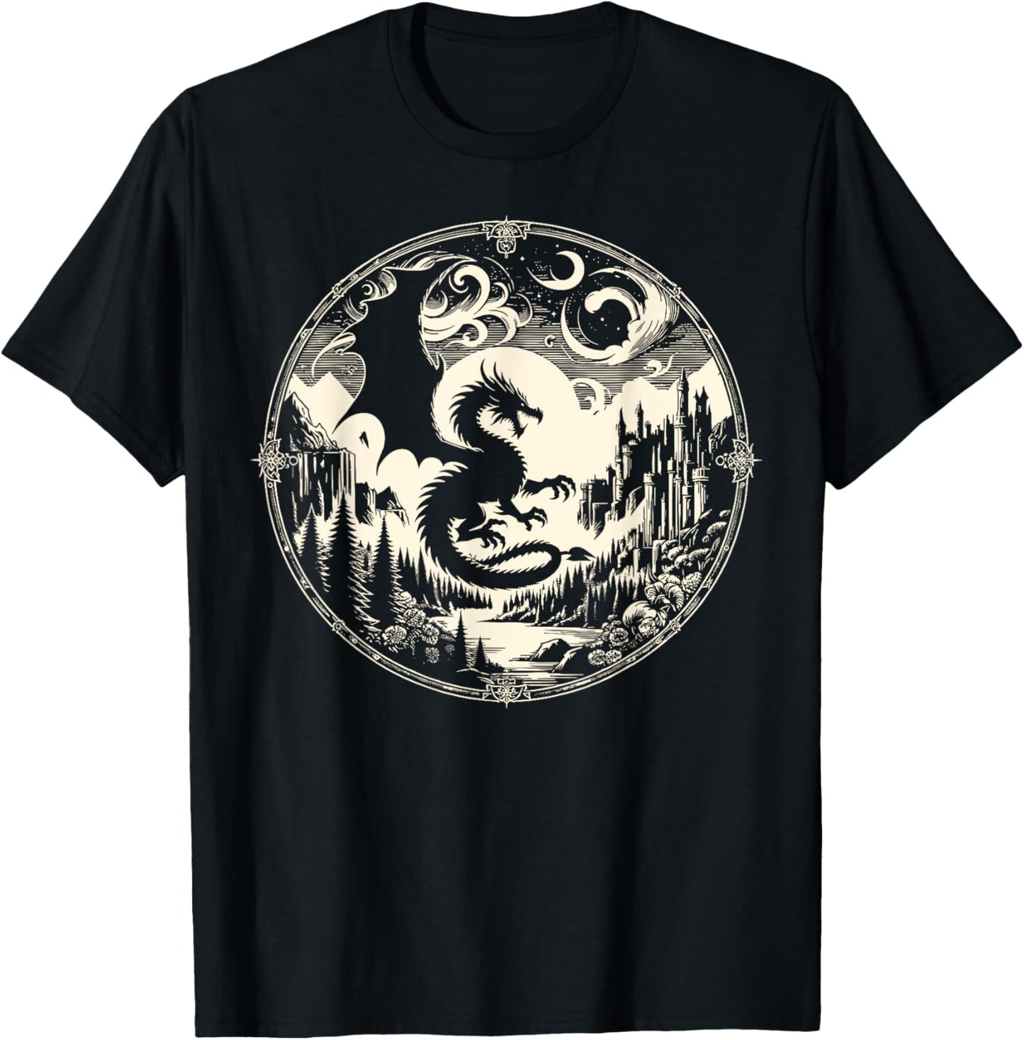 Role Playing Game RPG D20 Tabletop Funny RPG Gamer T-Shirt - T-Shirt | Black