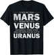 If Men Are From Mars And Women From Venus T-Shirt - T-Shirt | Black