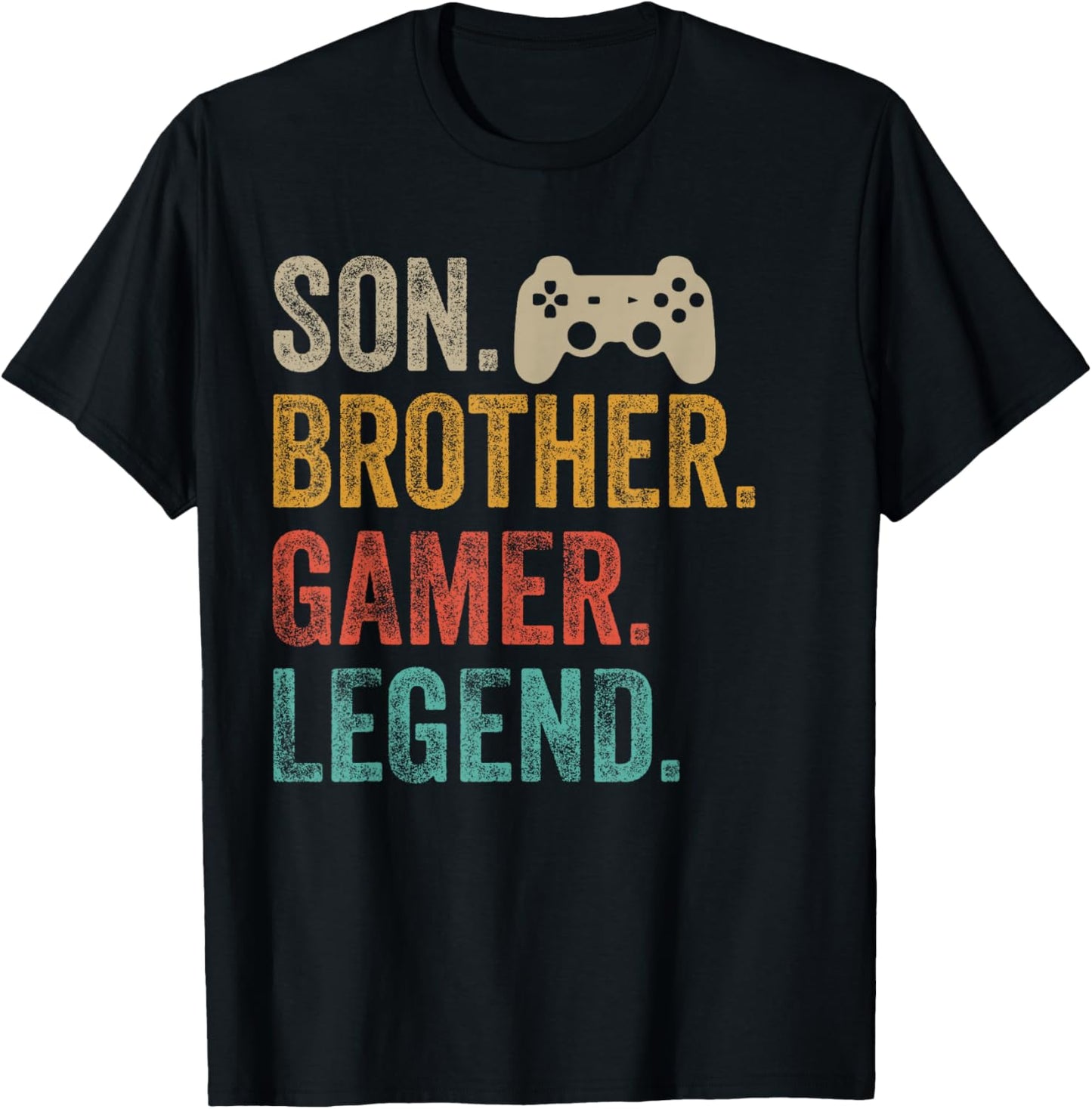 Gaming Gifts For Teenage Boys 8-16 Year Old Christmas Gamer T-Shirt - T-Shirt | Black
