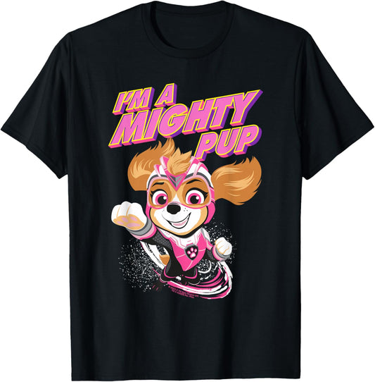 PAW Patrol: The Mighty Movie Skye is A Mighty Pup T-Shirt - T-Shirt | Black