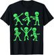 Dancing Aliens Dance Challenge Boys Girls Kids Halloween Small T-Shirt - T-Shirt | Black