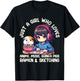 Just A Girl Who Loves Anime Ramen Guinea Pigs And Sketching T-Shirt - T-Shirt | Black