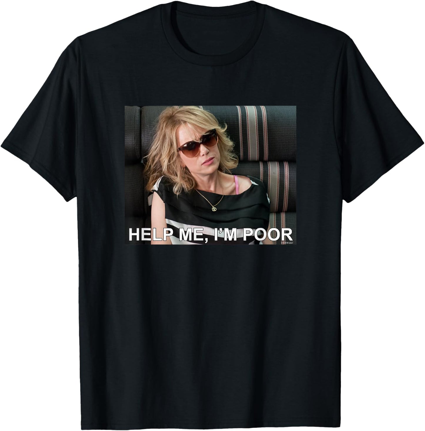 Bridesmaids Help Me I'm Poor Meme T-Shirt - T-Shirt | Black