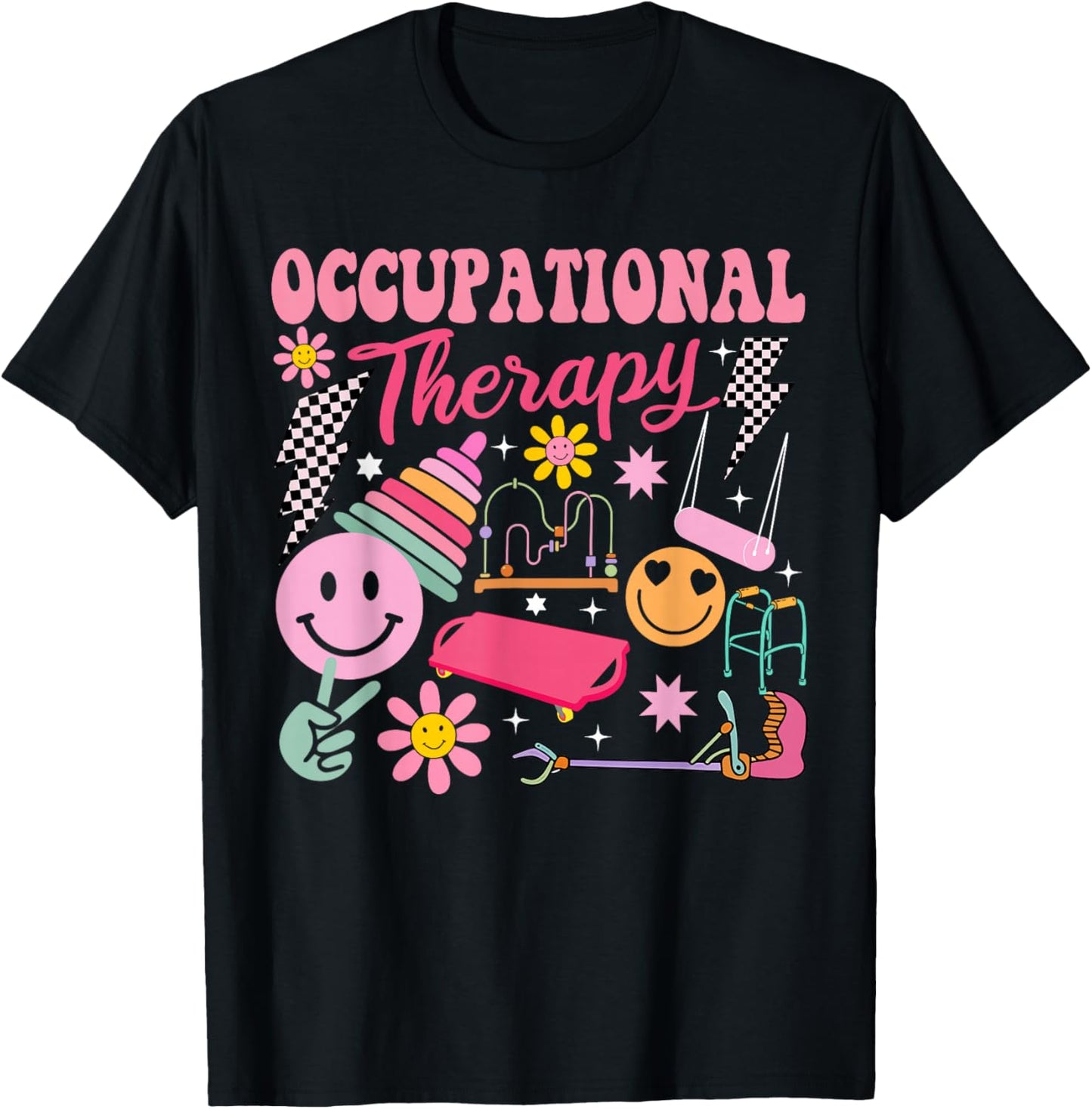 Occupational Therapy -OT Therapist OT Month Design idea T-Shirt - T-Shirt | Black