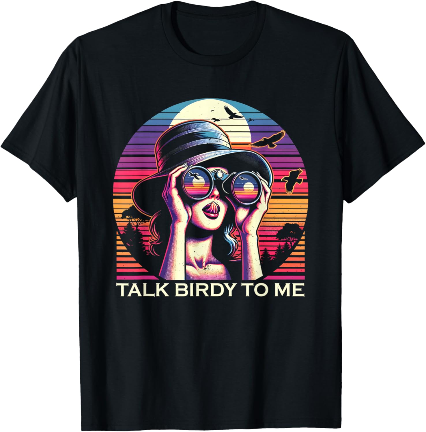Talk Birdy To Me T-Shirt - T-Shirt | Black