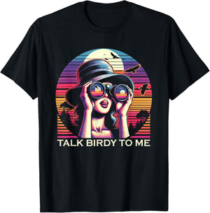 Talk Birdy To Me T-Shirt - T-Shirt | Black