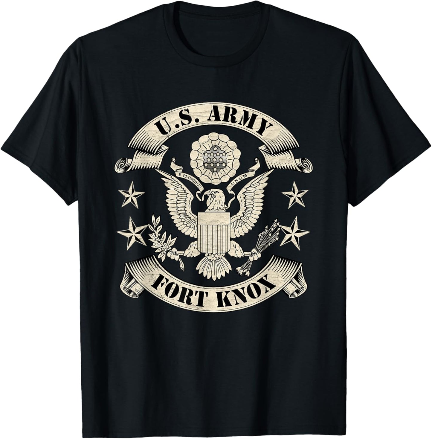 Fort Knox US Army Base Knox Kentucky Army Base KY Gifts T-Shirt - T-Shirt | Black