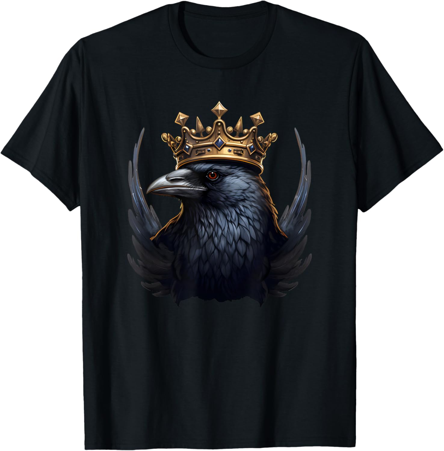 Royalcore - royal raven T-Shirt - T-Shirt | Black
