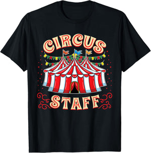 Circus Staff Party T-Shirt - T-Shirt | Black