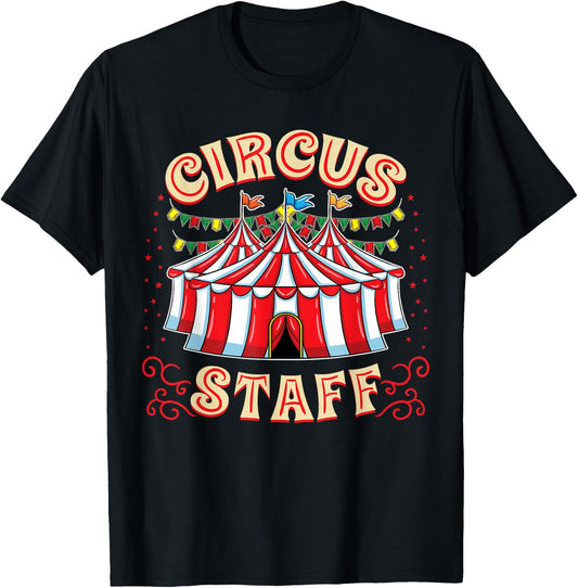 Circus Staff Party T-Shirt - T-Shirt | Black