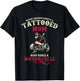Body Art Tattoo Mum Mother's Day Gift Motorcyclist T-Shirt - T-Shirt | Black