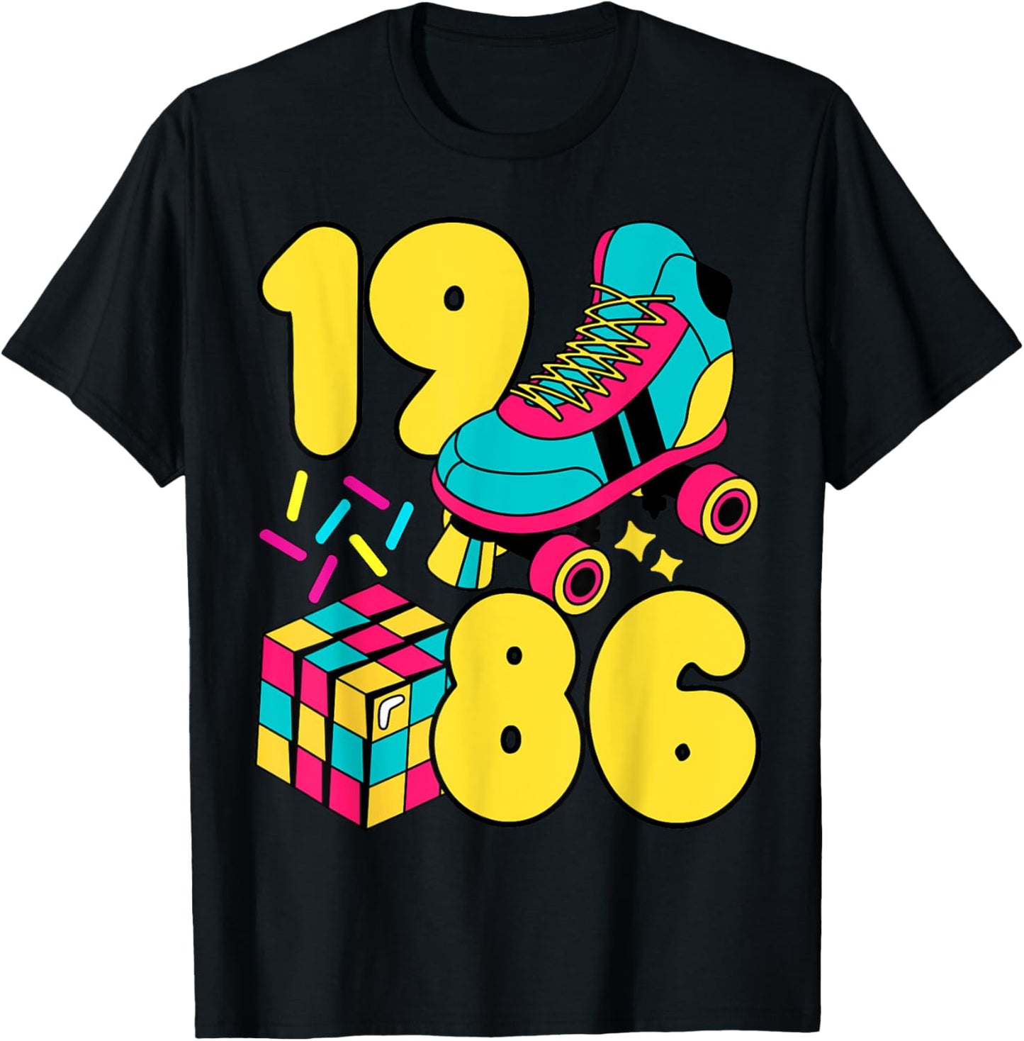 Class of 1986 Graduation High School College Reunion T-Shirt - T-Shirt | Black