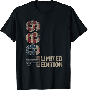 56th Birthday Gift men Vintage born 1969 turning 56 Year Old T-Shirt - T-Shirt | Black