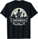 Marine Engineer Marine Mastermind Engineer Design T-Shirt - T-Shirt | Black