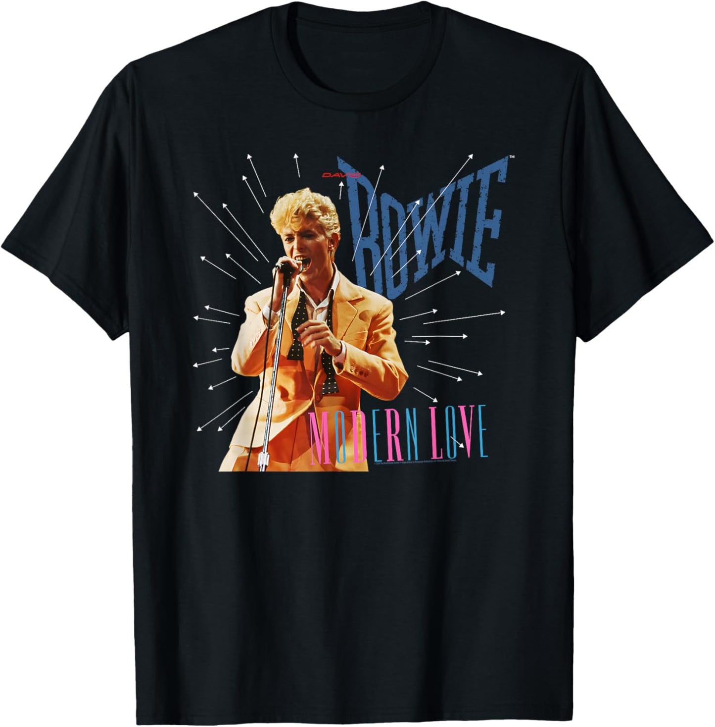 David Bowie Modern Love Photo by Denis O’Regan T-Shirt - T-Shirt | Black