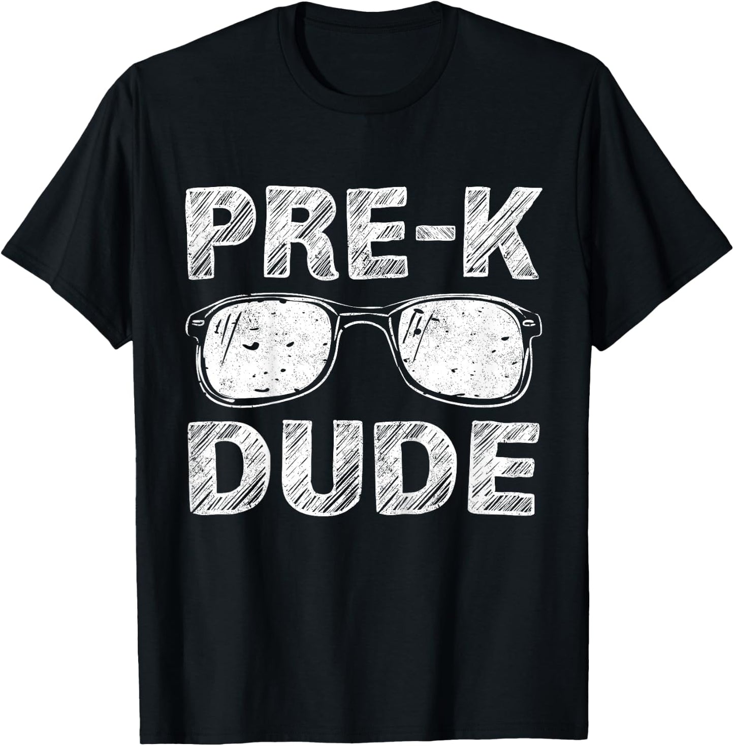 Pre-K Dude First Day of Preschool Gift Back to School T-Shirt - T-Shirt | Black