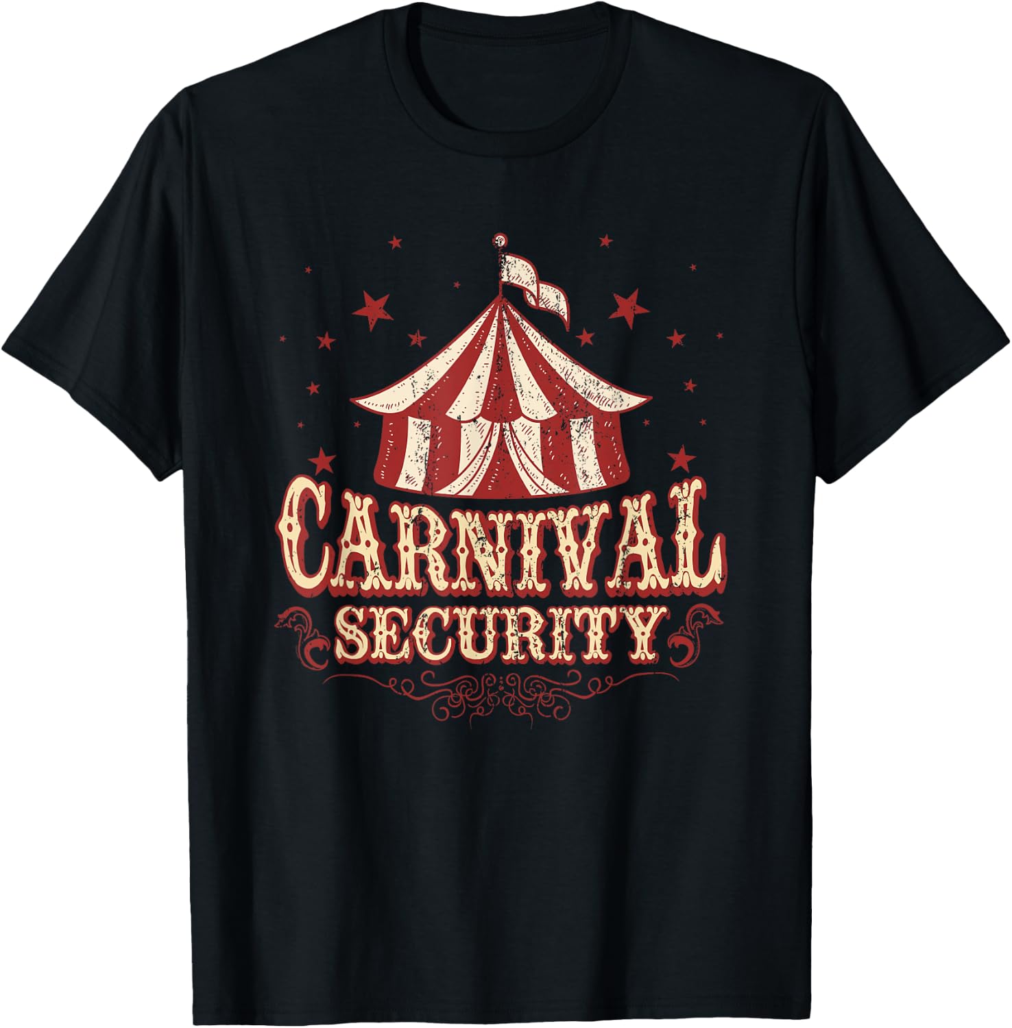 Carnival Security Shirt - Carnival Party Shirts - Carnival T-Shirt - T-Shirt | Black