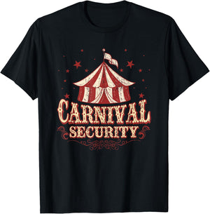 Carnival Security Shirt - Carnival Party Shirts - Carnival T-Shirt - T-Shirt | Black