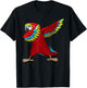 Cool Parrot Art Women Tropical Pet Bird Parrot Lover T-Shirt - T-Shirt | Black