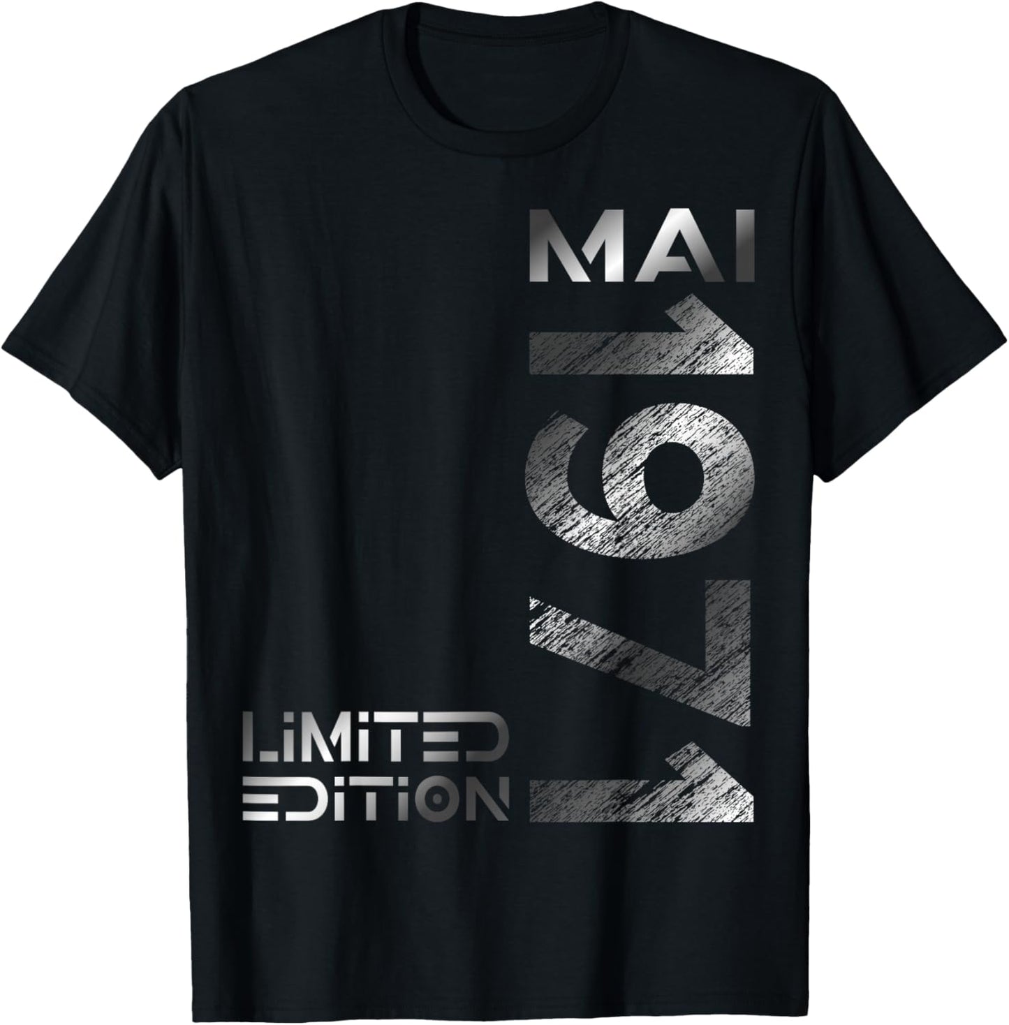 Limited Edition Mai 1971 Mann Frau 55. Geburtstag T-Shirt - T-Shirt | Black