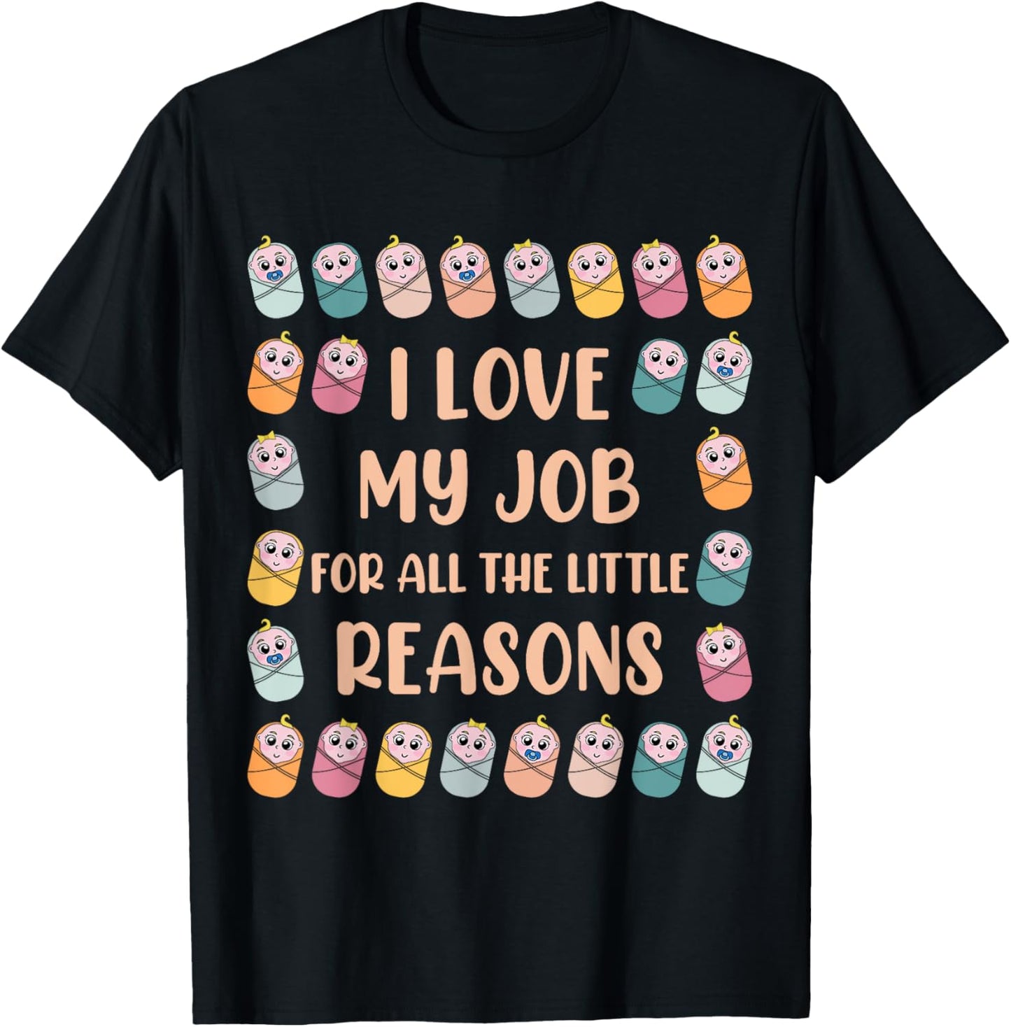 Nicu nurse neonatal nurse T-Shirt - T-Shirt | Black