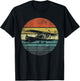 Aviator Pilot Gifts Funny Retro Bi-Plane Airplane Aviation Small T-Shirt - T-Shirt | Black