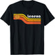 Lenexa - Vintage Men Women 70s 80s Graphic Cool Retro T-Shirt - T-Shirt | Black