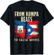 Half Haitian Half Puerto Rican Puerto Rico Flag Haiti T-Shirt - T-Shirt | Black