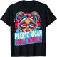 Puerto Rican Latina Social Worker MSW Masters Graduation T-Shirt - T-Shirt | Black