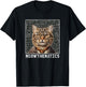 Only Laughs Apparel Meowthematics Cat Math Teacher T-Shirt - T-Shirt | Black