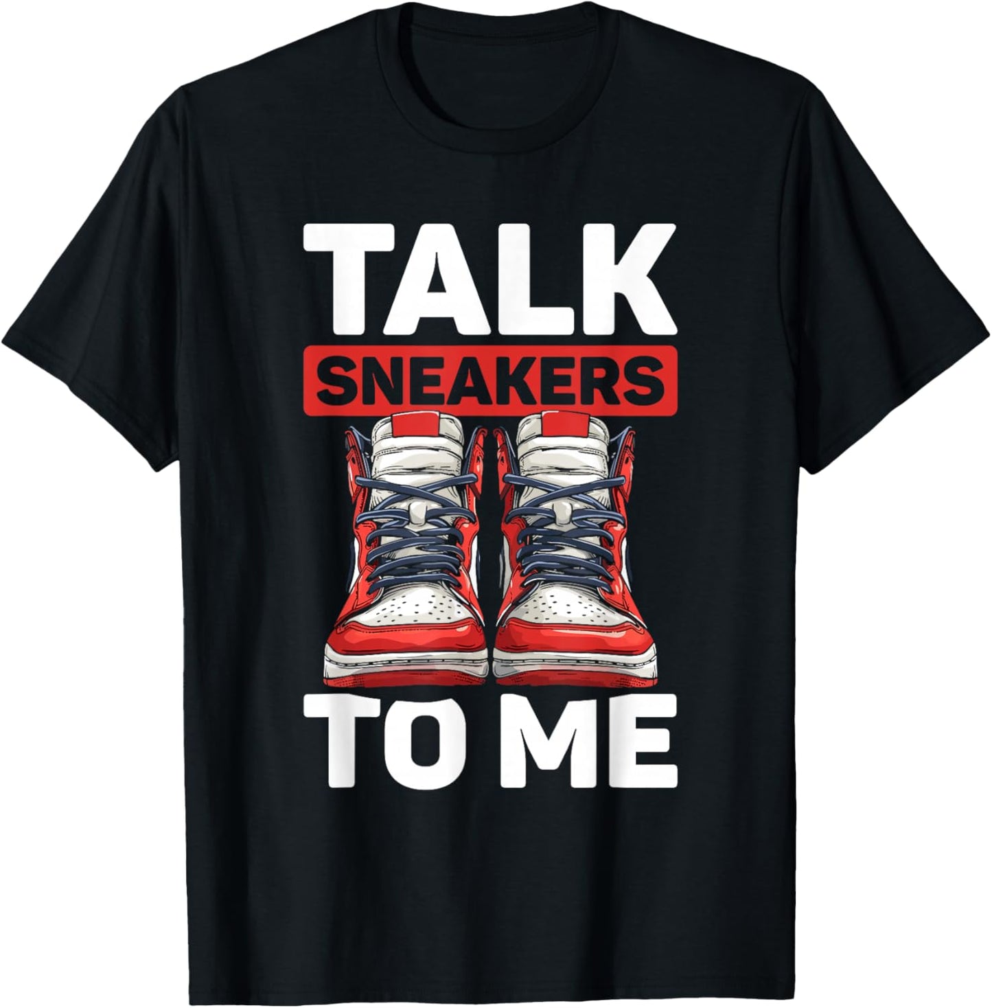 Street Style Shoes - Streetwear Grails Sneaker Head T-Shirt - T-Shirt | Black
