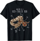 Red-Tailed Boa Snake Anatomy, Funny Cute Pet Reptile Mom Dad T-Shirt - T-Shirt | Black