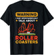 Roller Coaster Designs | Roller Coaster Loving Peoples T-Shirt - T-Shirt | Black
