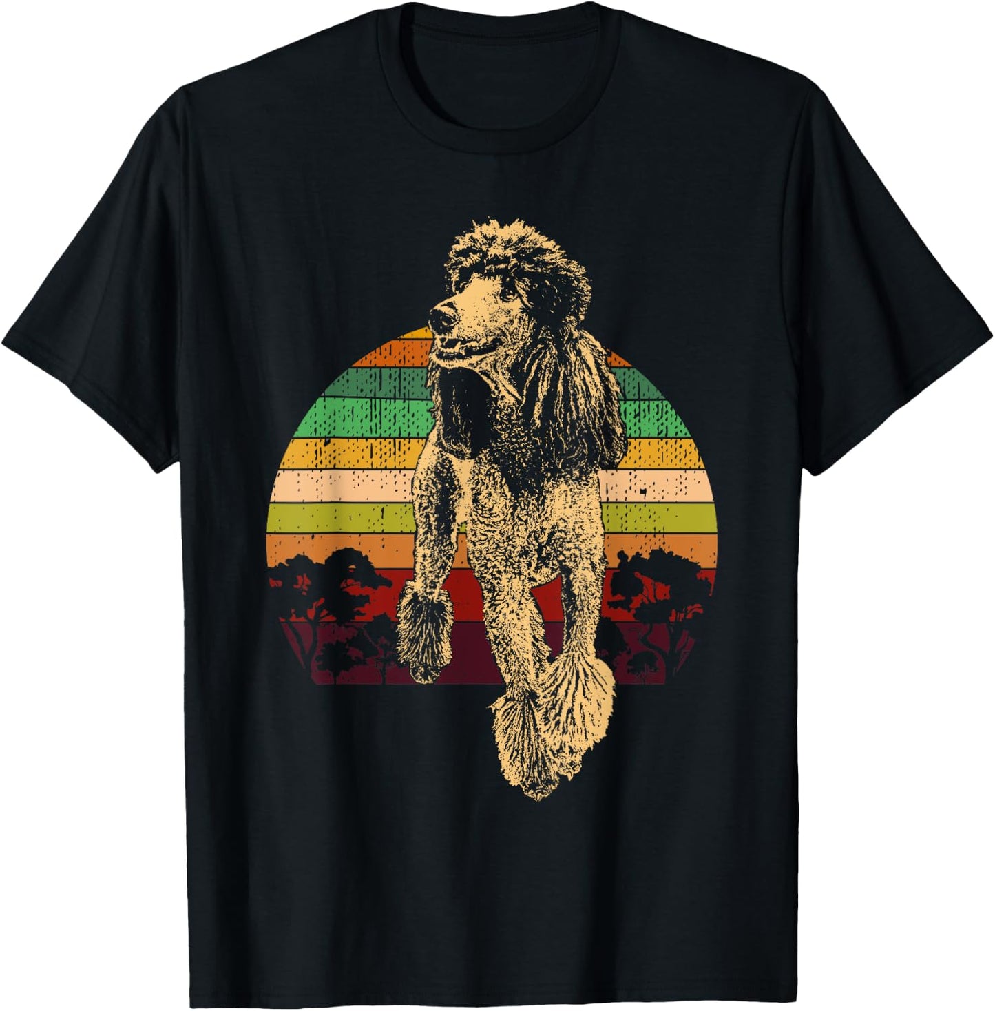Poodle Standard Miniature & Toy Poodle Dog Women Kids T-Shirt - T-Shirt | Black