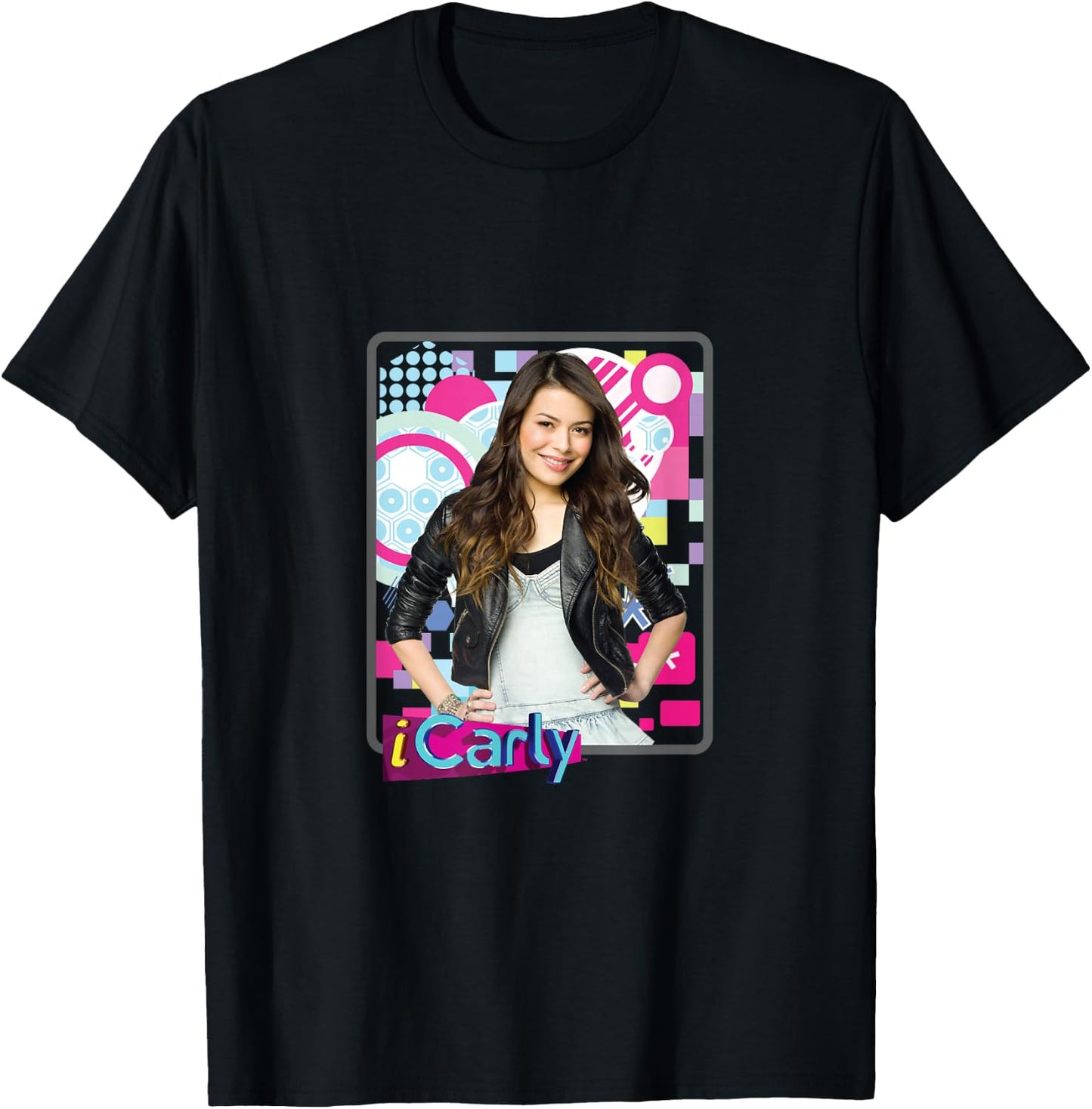 iCarly Nick Rewind Classic Featuring Carly in Leather T-Shirt - T-Shirt | Black