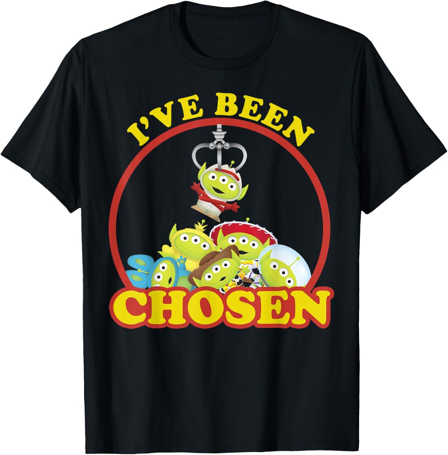 Disney Pixar Aliens I Have Been Chosen T-Shirt - T-Shirt | Black